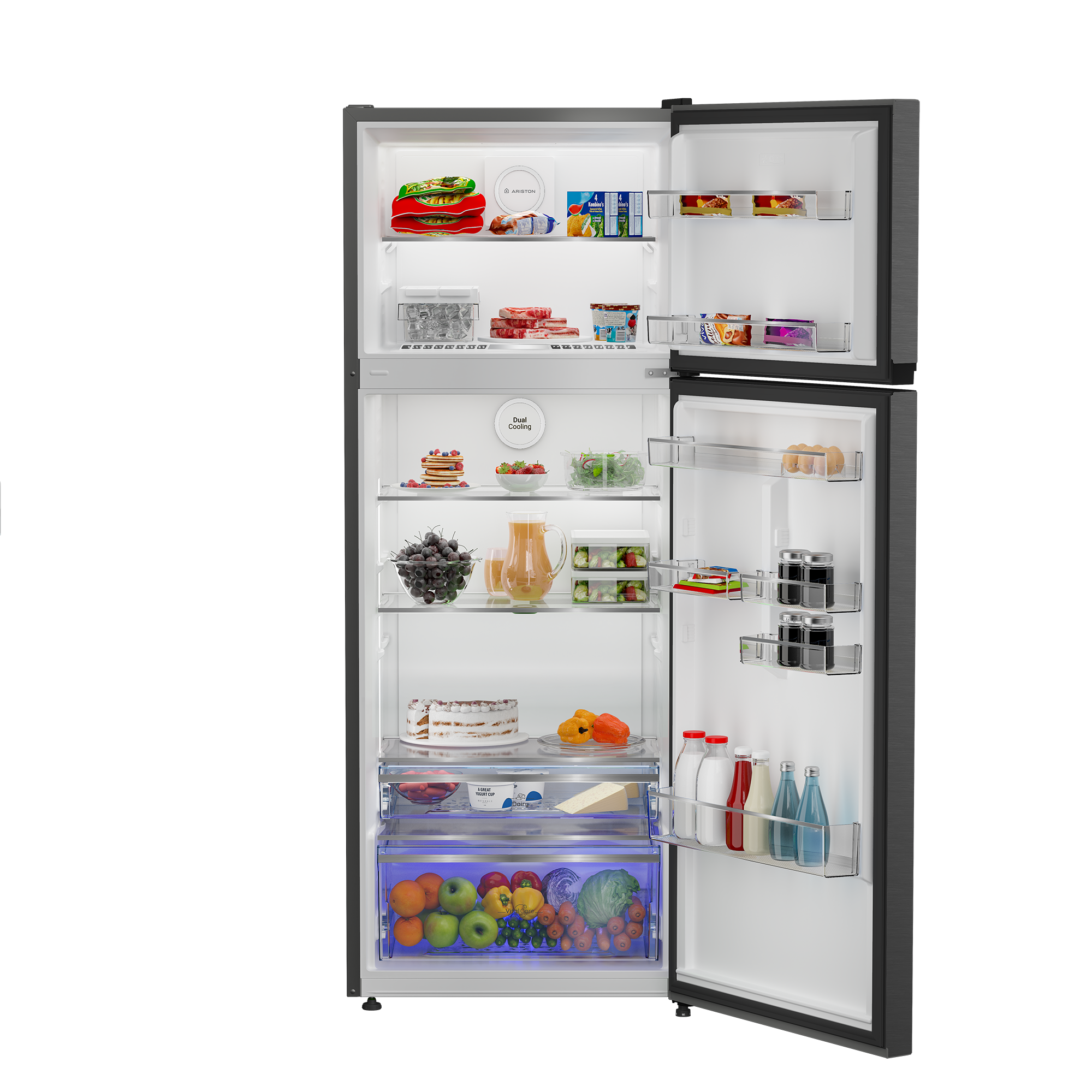 ART70 F1422D XDI | Fridge Freezer (Double Door - freezer top, 70 cm ...