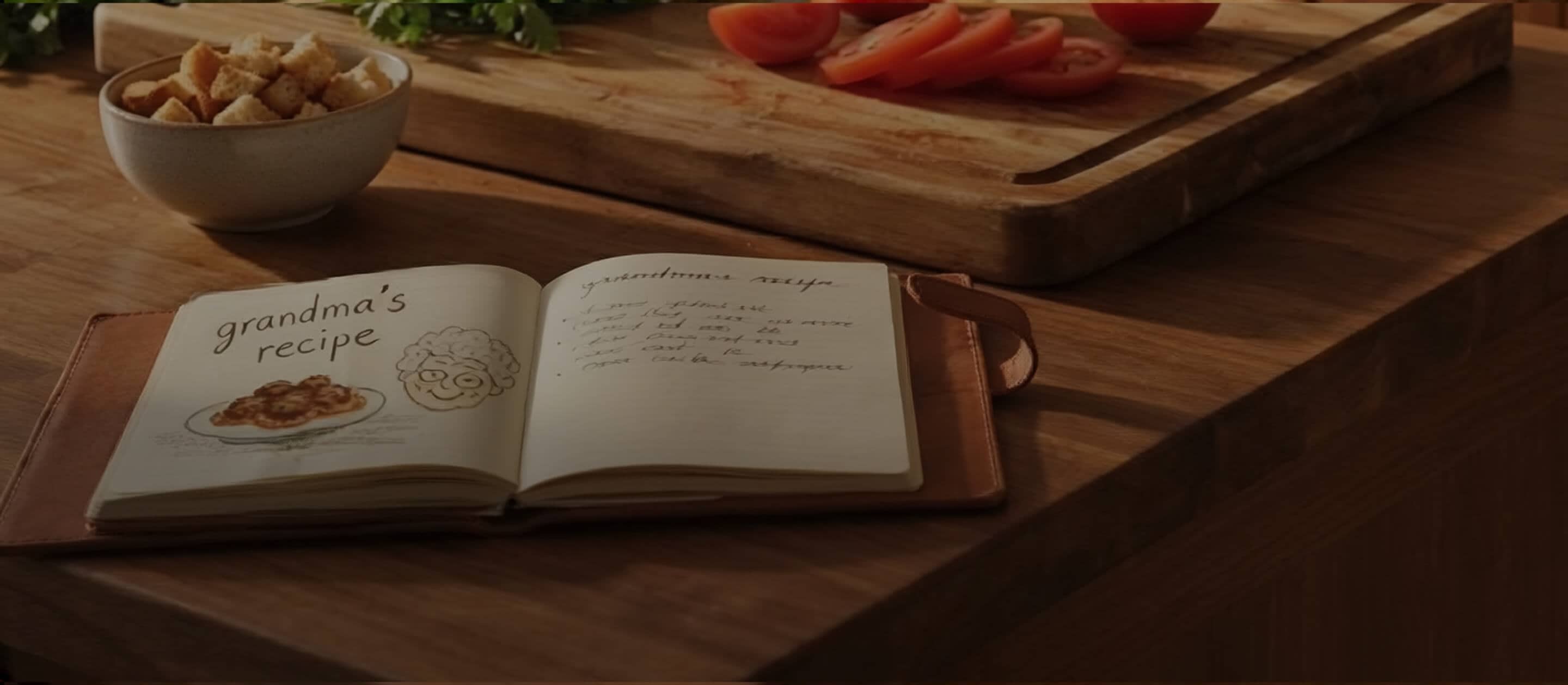 Grandma's notebook